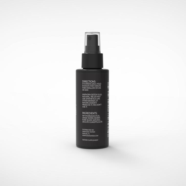Detox | Silver & Zeolite Spray | 2oz