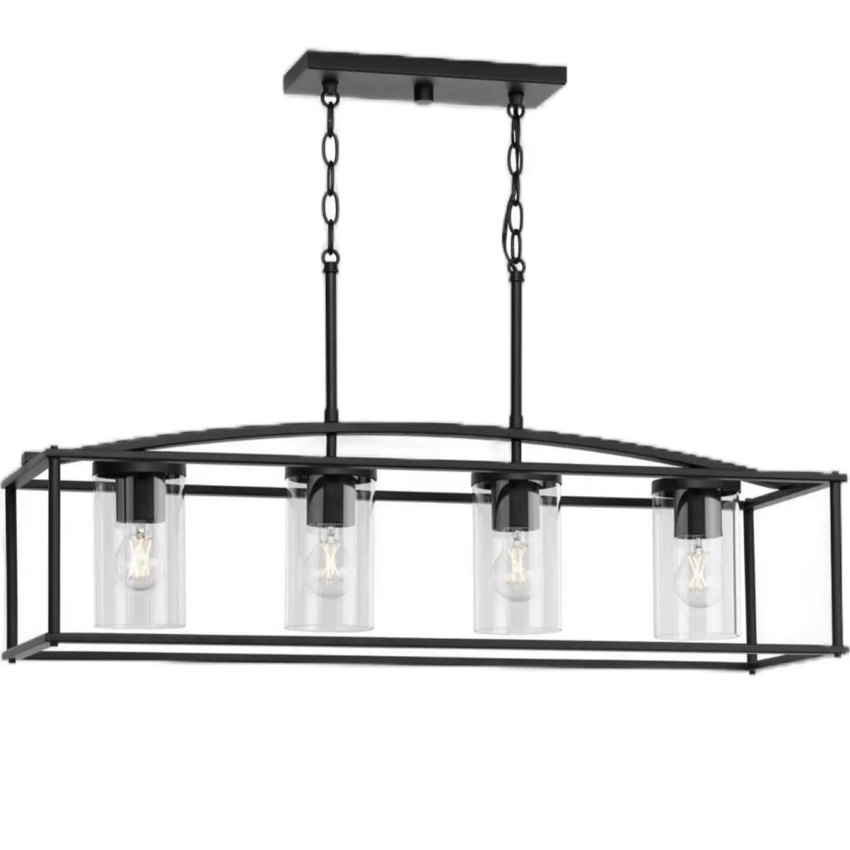 Progress Lighting - P550129-31M - Swansea - 4 Light Outdoor Chandelier In Transitional Style-11 Inches Tall and 10.87 Inches Wide