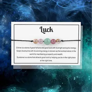 Energy Mantra Bracelets -Luck