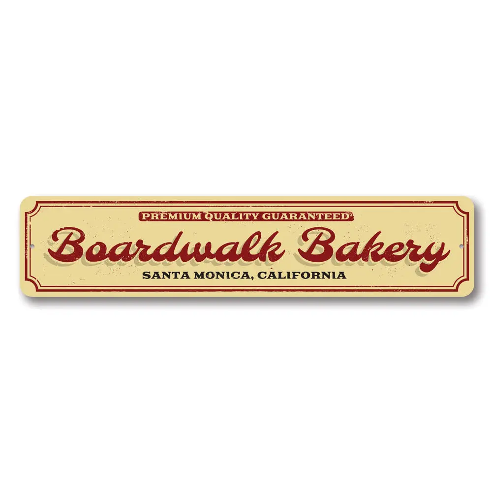 Boardwalk Bakery Sign