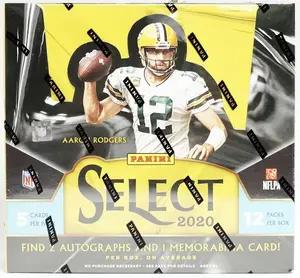 2020 Panini Select Football Hobby Box