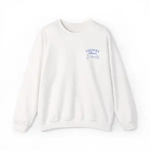 Cousins Beach Embroidered Sweatshirt | The Summer I Turned Pretty Inspired | We'll Always Have Summer | Coastal Beach Crewneck