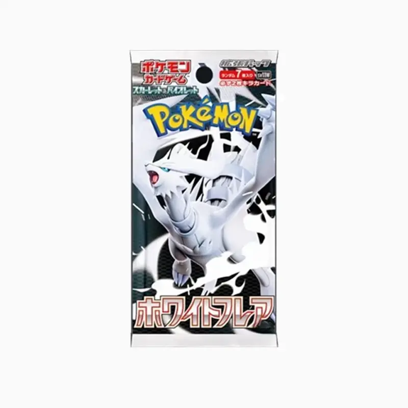 japanese black bolt and white flare booster box Pokemon Deluxe SV11W offering an exciting and premium opening experience Pokemon Card Game Black Bolt