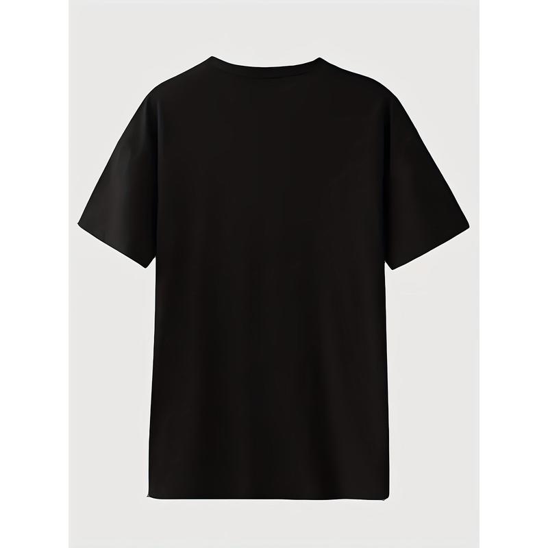 Women's Soft & Comfortable Graphic Tee - Classic Black T-Shirt with Artistic "Tupac" Print, Cross Necklace Design, and Golden Lettering - Perfect for Casual Attire