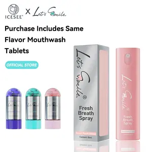 ICESEE Insta-Fresh Cool Mint Breath Spray – Pocket-Sized Power for Long-Lasting Confidence, Daily Oral Spray with Xylitol, Instant Tongue Freshening & Clean Mint Flavor#summerwins #dealsforyoudays