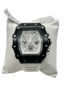 Activa Fury X Invicta Men's Watch w/ Skeleton Dial - 44.3mm White-W-BOX