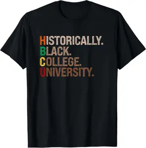 100% cotton Unisex Cultural Pride – Historically Black College University T-Shirt