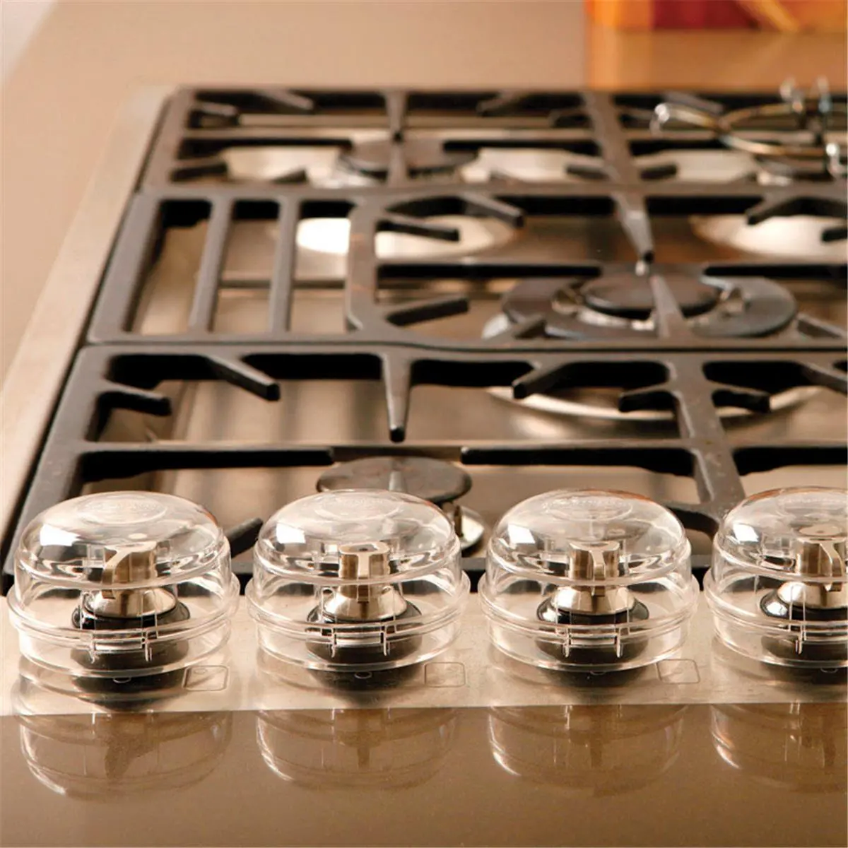 212 MAIN Plastic Stove Knob Covers - Pack of 5, Household Appliances, Range Burner (Suitable for Sailing & Water Sports Use)