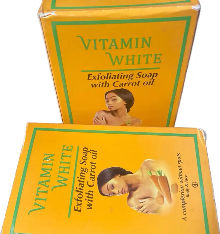 Revitalize your skin with our Vitamin White Soapinfused with nourishing Carrot Oil. This 200g bar gently cleanses and hydrates your skin, leaving it with a radiant and healthy glow. Boosted with essential vitamins, this soap offers a natural solution for