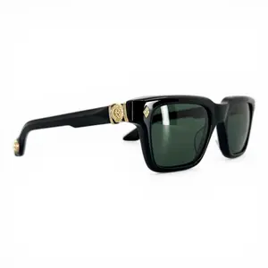 Chrome Hearts Hallamanass Sunglasses, Black Gold Frame, Chrome Hearts Glasses