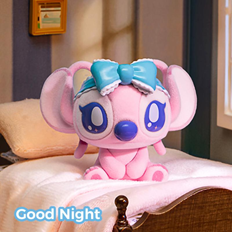 Disney Stitch Confession Series Flocking Blind Box Pendant - Lightweight and Huggable, Ideal for School, Shopping or Parties, Birthday Gift for Women and Teens