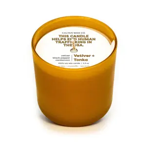 Vetiver + Tonka Dignity Series Candle