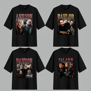 Vintage Baelor Aerion Dearon Valarr Targaryen T-Shirt, Retro Movie Shirt, Movie Fan, Birthday Gift Tee Matching Family Shirts Vacation