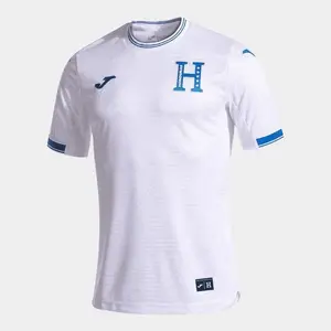 2026 Honduras Soccer Jersey – White Alternate Edition Short Sleeve Football Shirt, Concacaf Tournament Style Fan Jersey, Honduras Futbol Replica for Men & Women