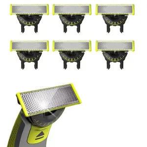Replacement Blades for Oneblade Small T Razor Heads Qp210/50 2523 2630 2527 Qp652, 1-10 Pieces Beard Trimmer Replacement Heads, Perfect Gift for Men