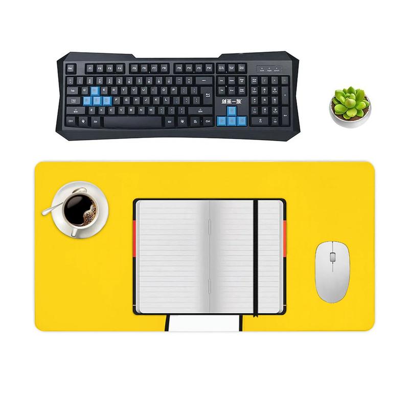 Gaming Mouse Pad with Non-Slip Rubber Base Yellow Cartoon Design for Enhanced Control and Precision 1pc Ideal for Gamers