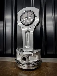 Billet Piston Clock