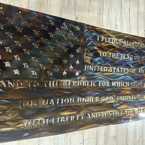 Heat Treat American Flags.