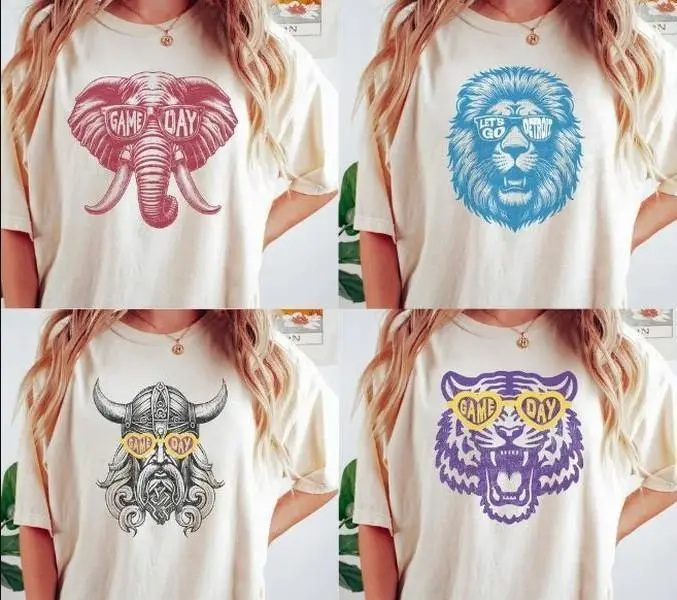 Vintage Mascot College NCAA Sand Shirt, Vintage All Teams NCAA Shirt, Classic Sport Shirt, Unisex T-shirt For Women And For Men Hand-Drawn T-Shirt
