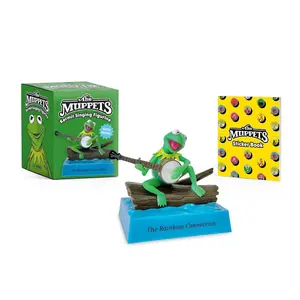 Kermit Singing Figurine with Music – Muppets Collectible Mini Toy Gift Set