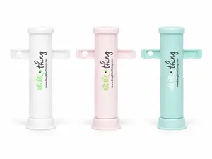Bug Bite Thing Suction Tool, Chemical-Free Insect Bite Relief, Reusable Itch Relief for Mosquito, Bee & Ant Bites, 3-Pack Daylight (White, Blush Pink, Seaglass)