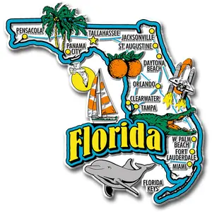 Florida Jumbo State Magnet by Classic Magnets