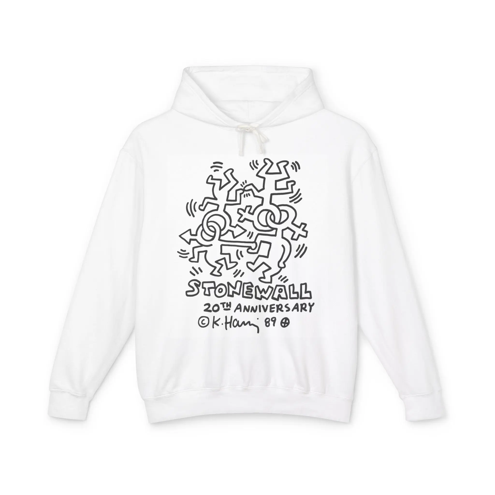 Keith Haring Stonewall 20th Anniversary Hoodie | Graphic Sweatshirt