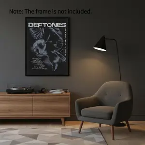 Poster, Grunge  Wall Art, Rock Band Room Decor, Vintage Music Collectors Gift, Alternative Aesthetic Print