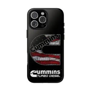 Cummins Tools Turbo Diesel US Design Phone Case TPU Premium Matte Texture, Protection, Shockproof, Anti-Drop, Anti-Fingerprint For IPhone 17, 16, 15, 14, 13, 12, Pro Max, Pro Plus, and Samsung S25, 24, 23, 22