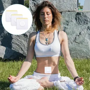 Herbal Mugwort Patches - 20pcs Pack Comfortable Breathable Gentle for Navel Daily Use Multicolor Natural Formula Relaxation Support