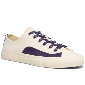 All-American Low-Top White/Eggplant