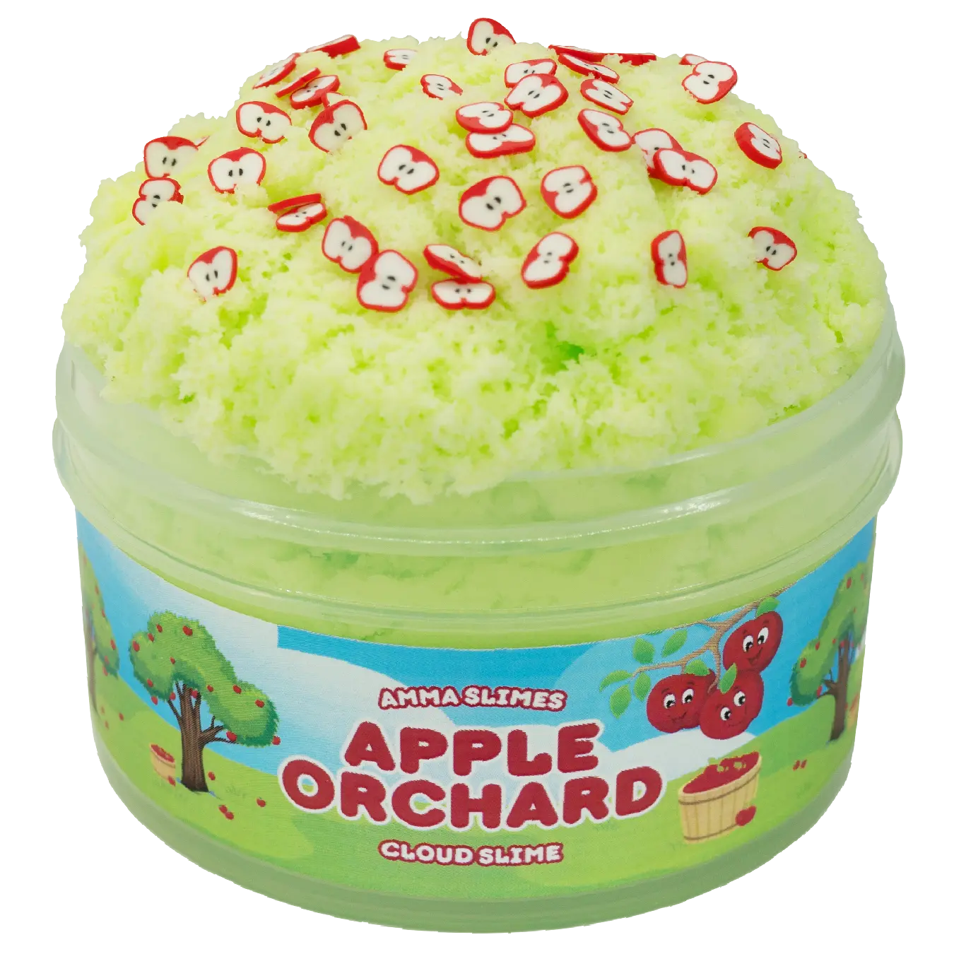 Amma Slimes • Apple Orchard Scented Cloud Slime • Perfect for Beginners