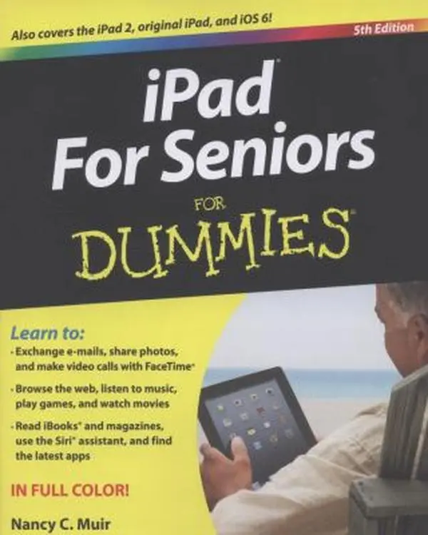 USED Book - iPad for Seniors for Dummies by Nancy Muir (Paperback) - english