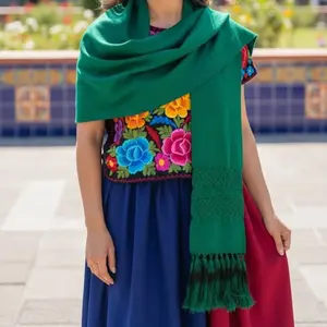 Mexican Sily Shawl, Rebozo de Articela