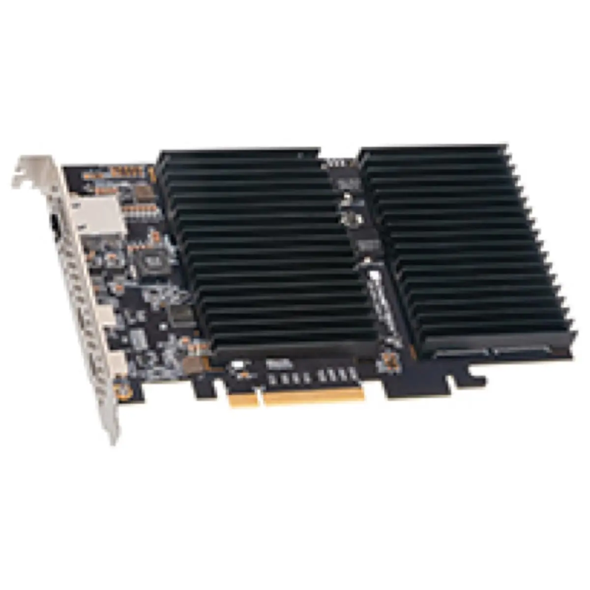 Sonnet McFiver PCIe Expansion Card - Multifunction Desktop Component with Dual M.2 NVMe SSD Slots, 1x 10GbE Ethernet Port, 2x 10Gbps USB-C Ports, Dual M.2 Slots