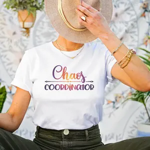 Chaos Coordinator Shirt Sarcastic Mom Shirt Funny Mom Shirt New Mom Shirt Boy Mom Shirt  Chaos Coordinator Mom Life Shirt