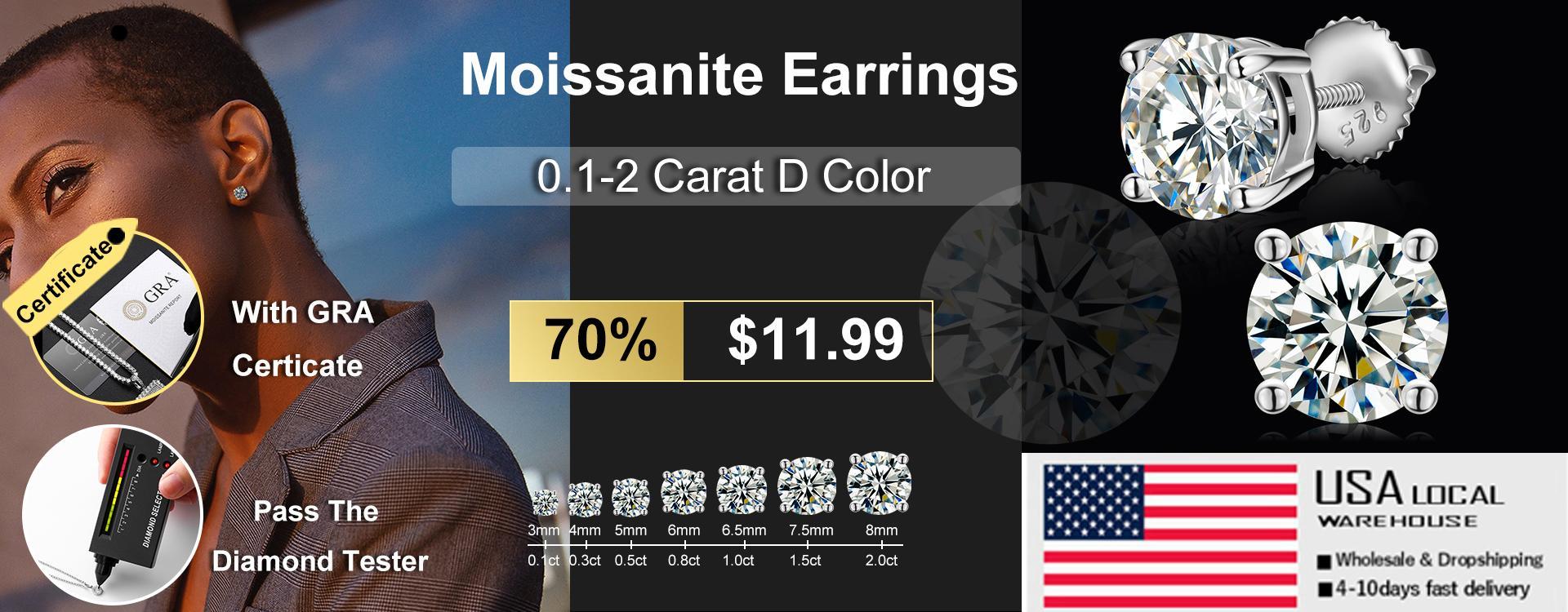 Top Quality 3MM D Color VVS1 Moissanite Tennis Bracelet Necklace For Women Man 100% S925 Silver Sparking Wedding Fine Jewelry