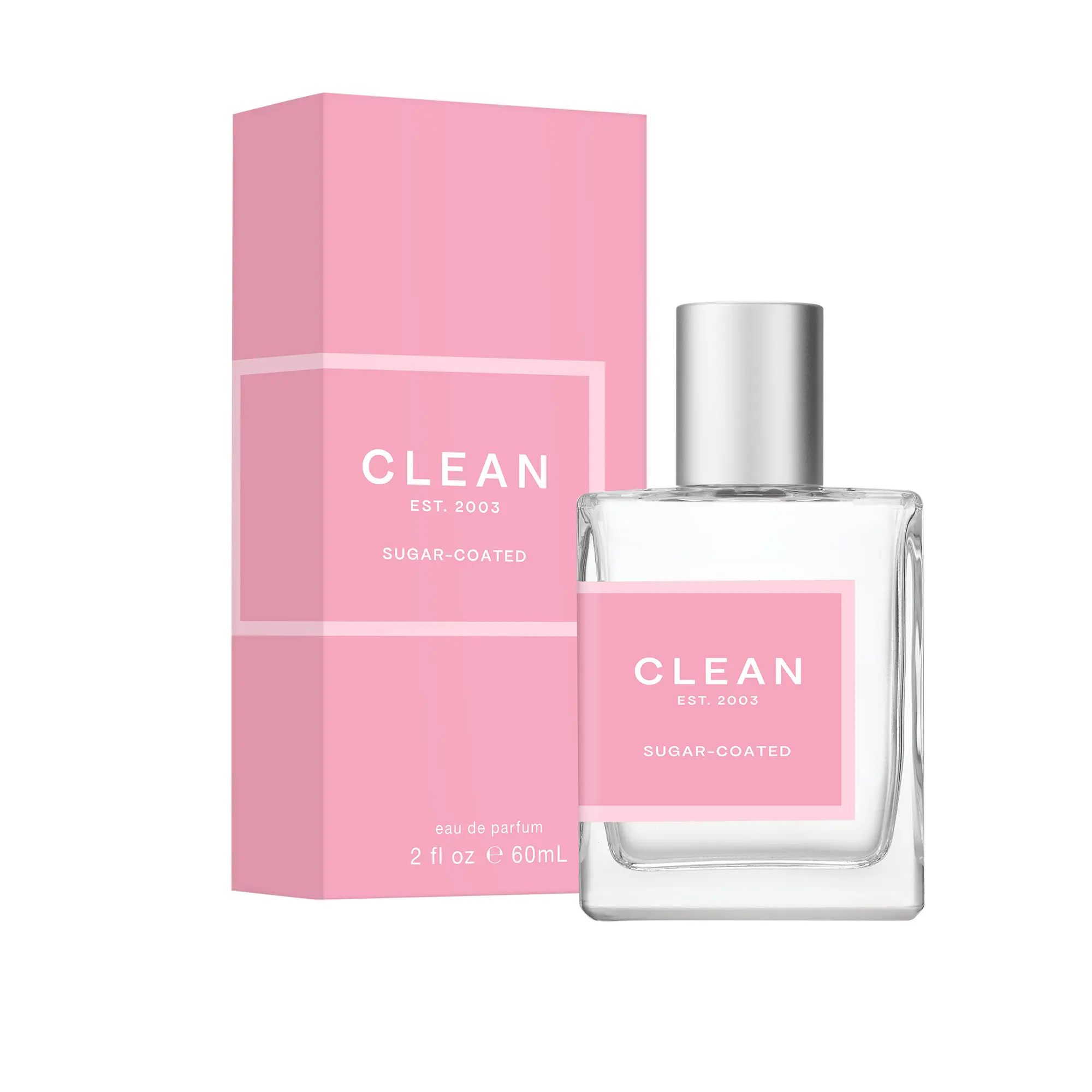 Sugar-Coated | Fruity Gourmand Perfume | CLEAN est. 2003 | Sweet Skin Musk Fragrance | Sugar, Pistachio, Amber, Oakmoss and Fizzy Musk | Layering Perfume | Cruelty Free Eau De Parfume