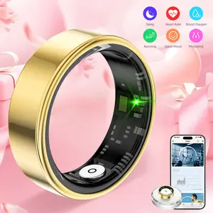 Ultra-Slim Smart Health Ring  Sleep, Heart Rate, Steps & Calories | Waterproof Fitness Wearable | Perfect Gift for Men & Women