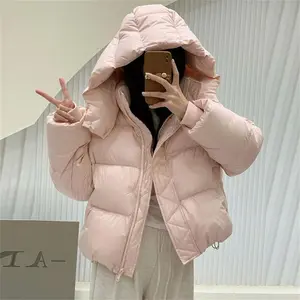 New 2025 Parkas Women Winter Down Cotton Jacket Coat Ladies Hooded Outwear Parka Thick Cotton Padded Female Warm Overcoat Tops