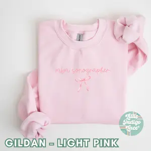 Coquette MFM Sonographer T-SHIRT / Sweatshirt ,  MFM Sonography Ultrasound Tech Grad Medicine Clinic Shirt Crewneck Hoodie