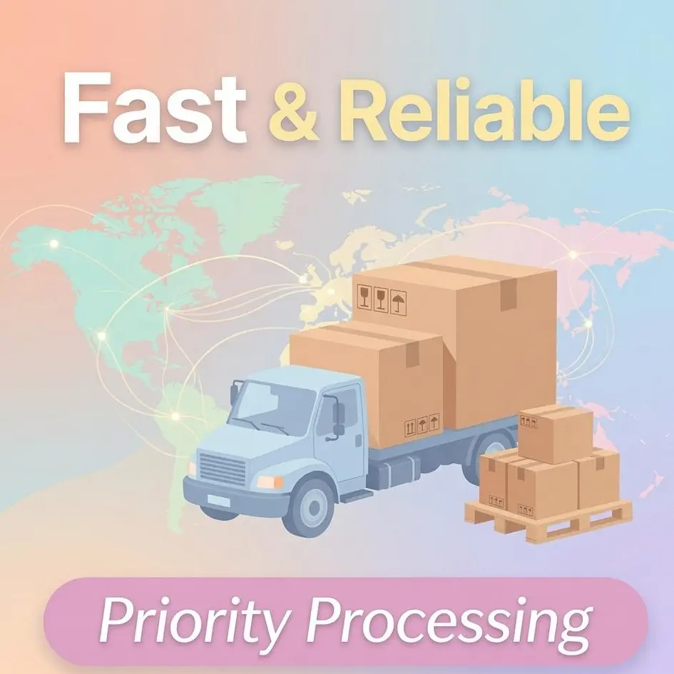 Carefully packaged, promptly shipped, please contact customer service..