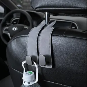 Car Headrest Seat Hook, Car Wallet and Bag Holder, Car Wallet Stand, Automotive Accessory, Durable Design, Easy Installation