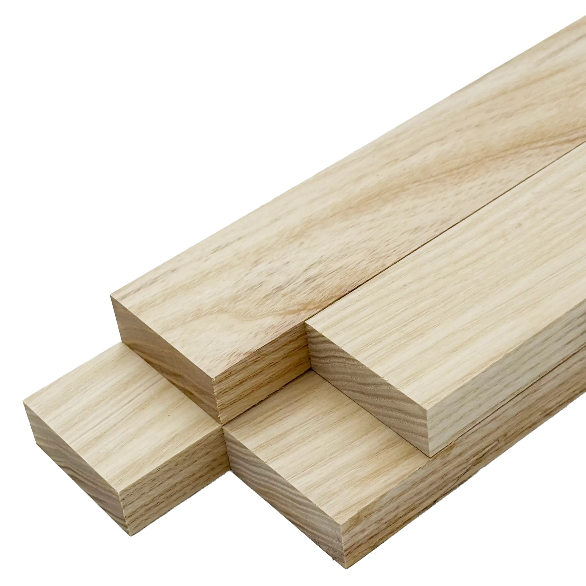 White Ash Lumber Board - 3/4" x 2" (4 Pcs)