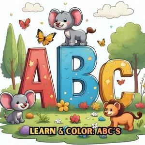 Learn & Color: ABC’s: Helping Little Learners Master Their ABCs Paperback – November 5, 2025
