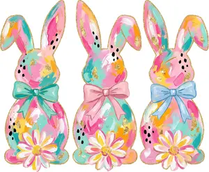 DTF Transfer – EG Bunnies Paint Multi Sizes