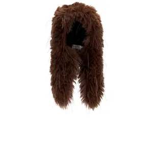 CULTNAKED Faux Fur Balaclava Hat in Brown