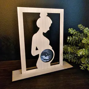 Ultrasound Sonogram Mama Mother Frame Baby Shower Gift
