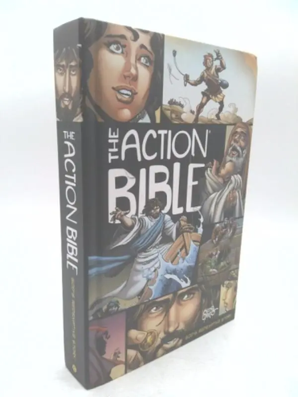 USED Book - The Action Bible: God's Redemptive Story by Action Bible, The (Hardcover) - english