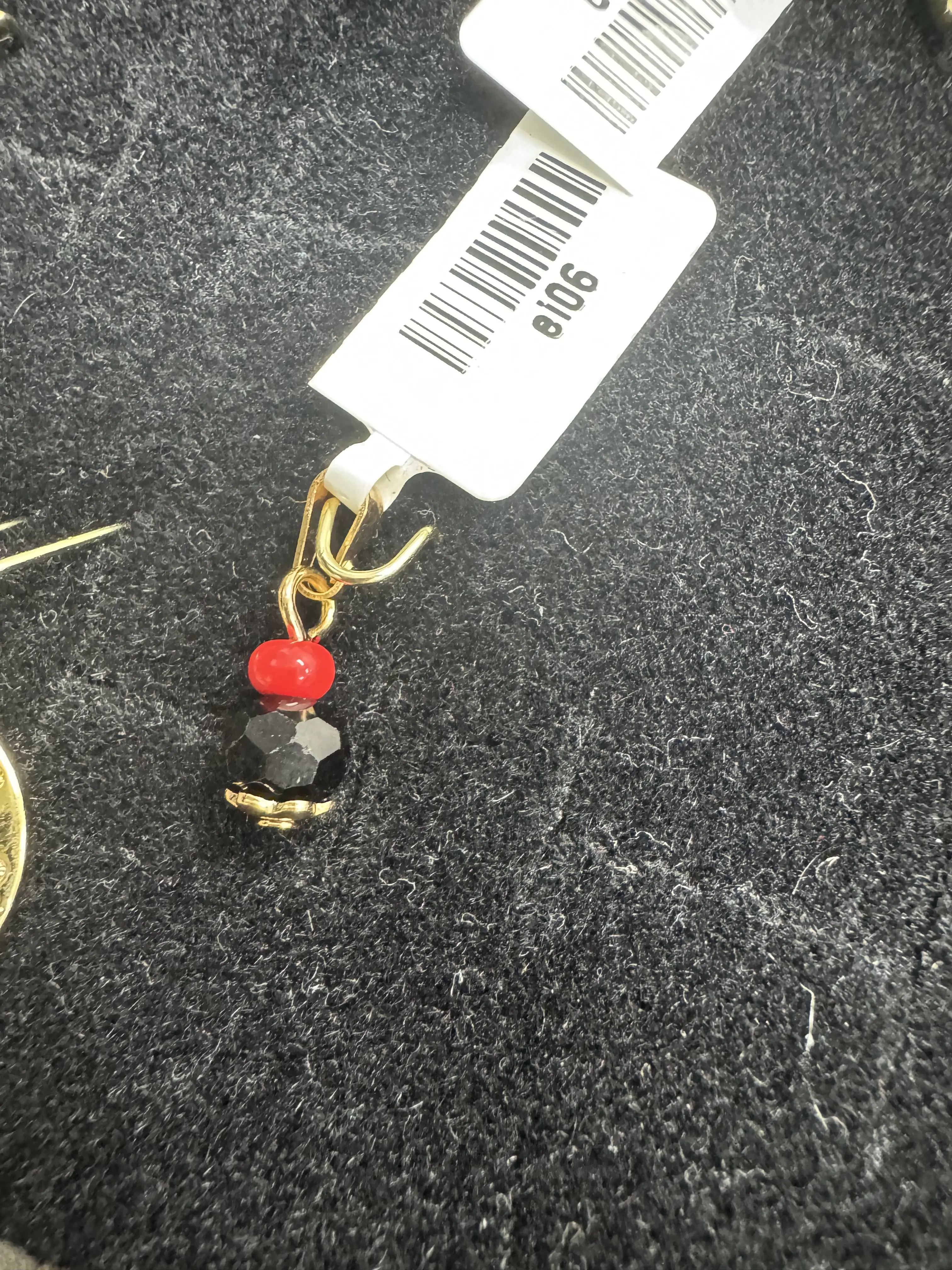 14K Gold Filled Azabache Charm - Luxurious Gold Finish & Unique for Necklaces & Bracelets - Versatile Jewelry Accent